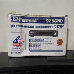 High Definition Satellite & Terrestrial Receiver