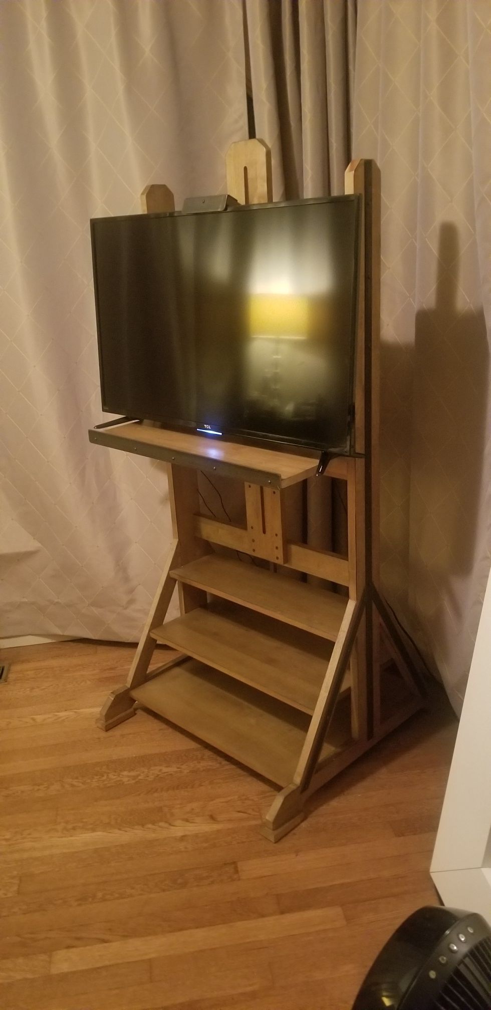 World Market Easel Style TV stand