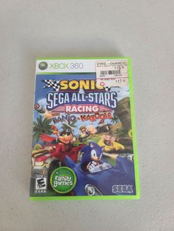 Xbox 360 Sonic & Sega All Stars Racing Video Game