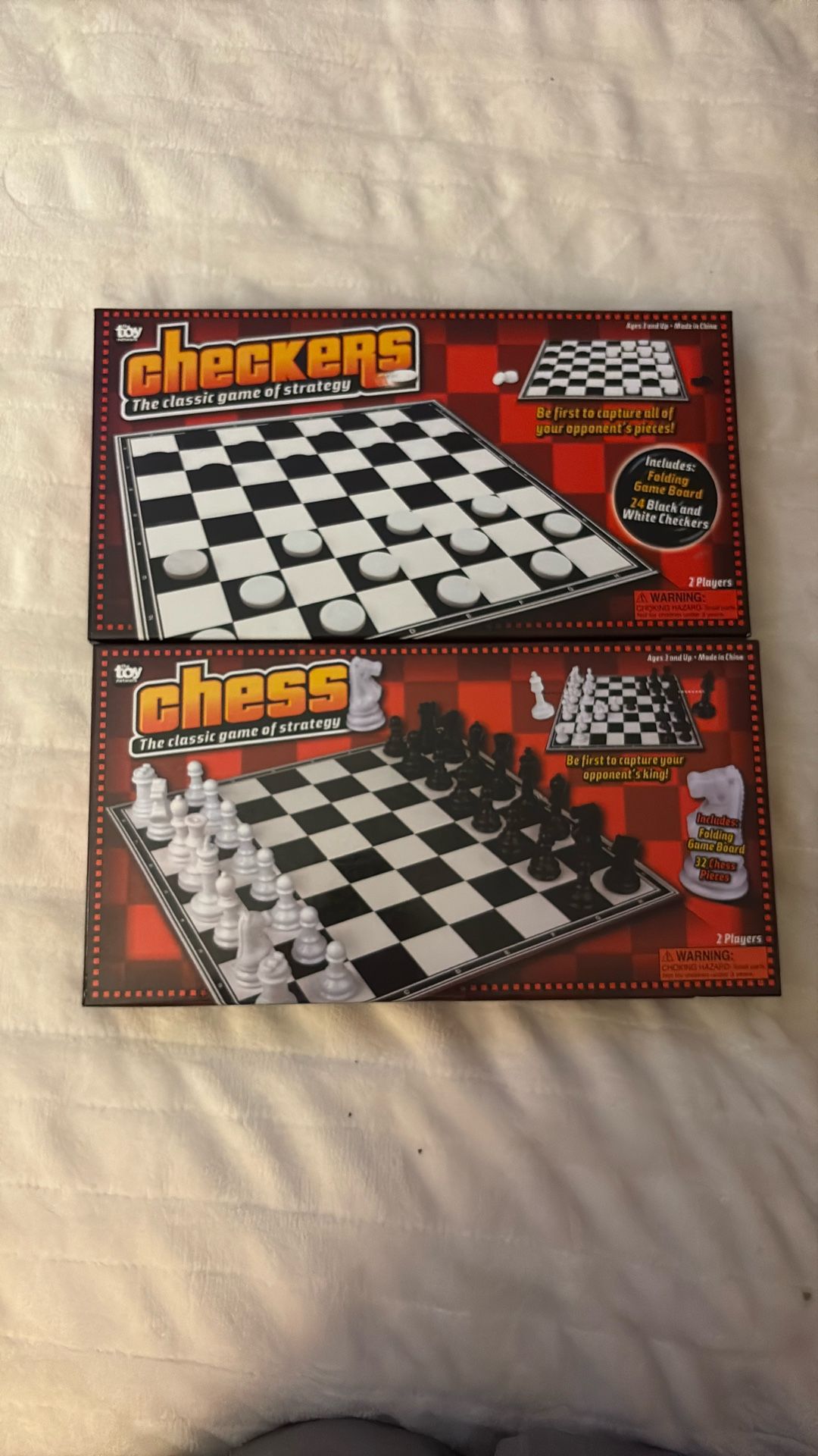 The Toy Network Chess + Checkers Set