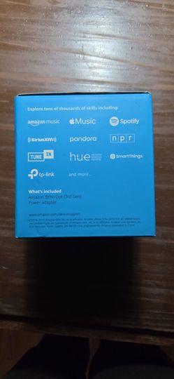 New Sealed Amazon Echo Dot 3rd Gen – Charcoal