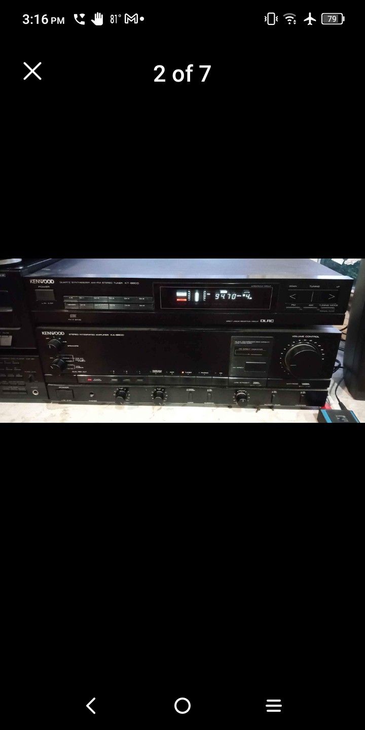 Kenwood Audiophile Integrated 100 WPC STEREO Amplifier & AM/FM Tuner $600 FINAL PRICE