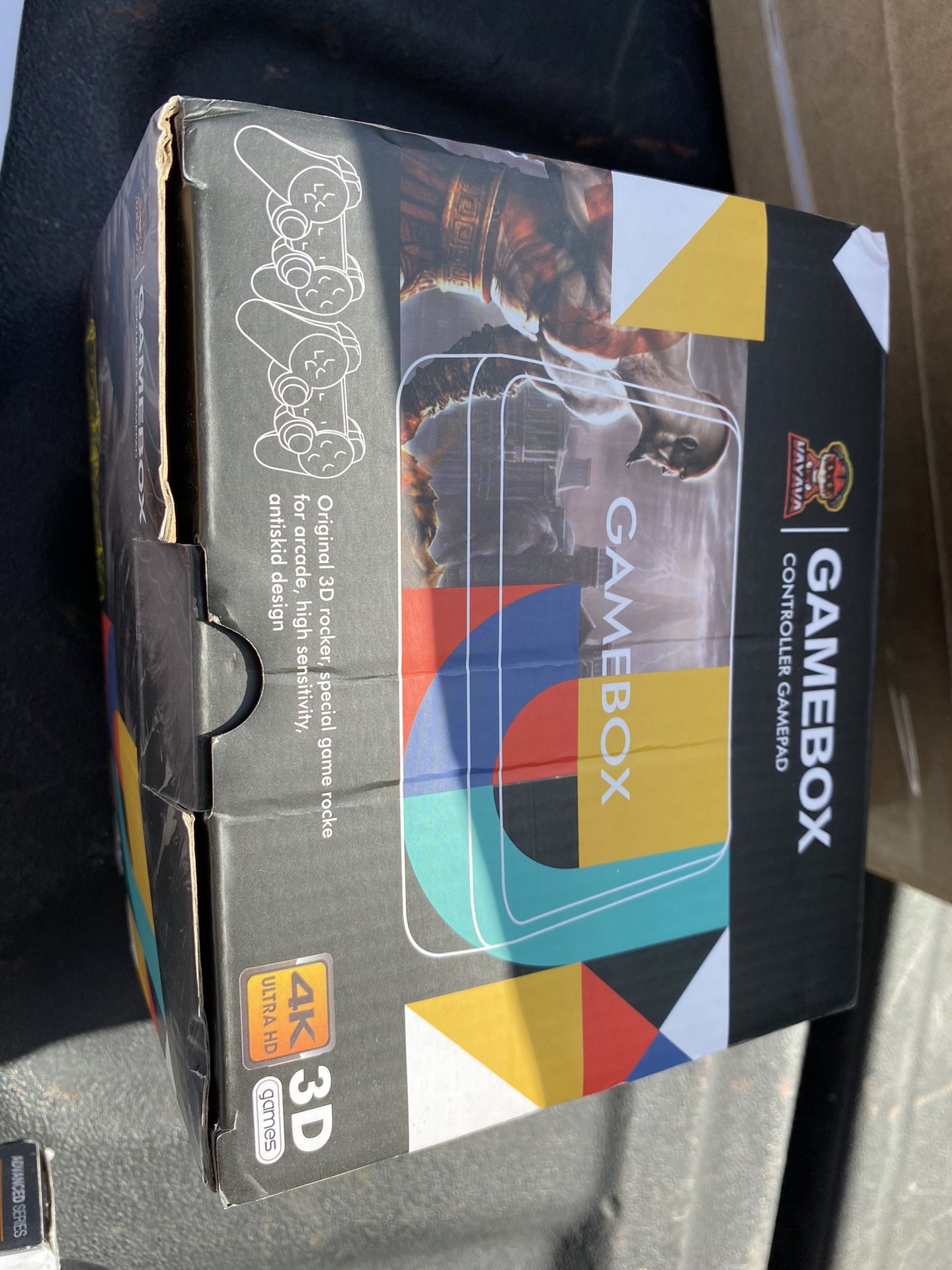 Gamebox With Controller Game Pad 4k