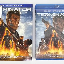 Terminator: Genisys Exclusive Blu Ray + DVD + Comic Book *NEW*