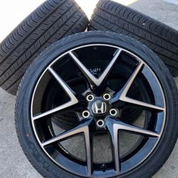 Accord Wheels Honda Civic Rims CRV Odyssey SI Sport Ridgeline Hrv Pilot Acura TSX MDX RDX TL Rims ILX Rims 
