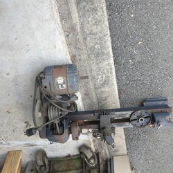 small lathe 110 walker turner 1/3 hp.