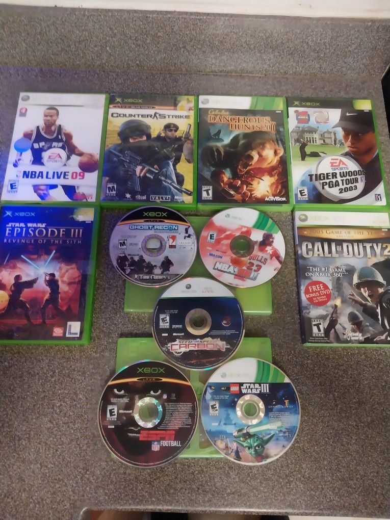 11 XBOX 360/LIVE VIDEO GAMES