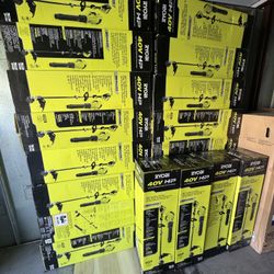 RYOBI 40V HP Brushless Cordless Blower and String Trimmer with 4.0 Ah Battery & Charger