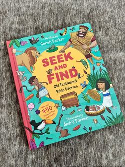 Seek & Find Old Testament Bible Stories Kids Book