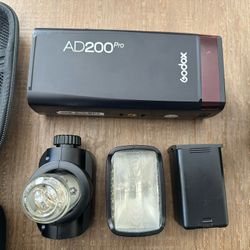 Like New Godox AD200 Pro