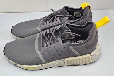 Adidas Originals Men’s NMD-R1 Grey/Yellow Size 12 – Like New | Worn Twice | Boost Comfort Sneakers
