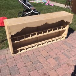 Solid Wood Shelf 