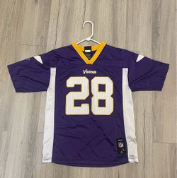 Reebok Minnesota Vikings #28 NFL Jersey Size kids L