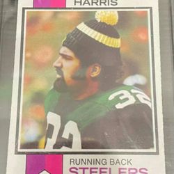 Super Nice 1973 Topps Franco Harris Rookie Card #89