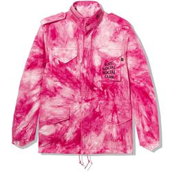 Anti Social Social Club Alpha Industries x Assc M-65 Jacket Tie Dye Pink