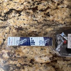 LA Dodgers Wrist Band Brand New Still Sealed 3 Available 