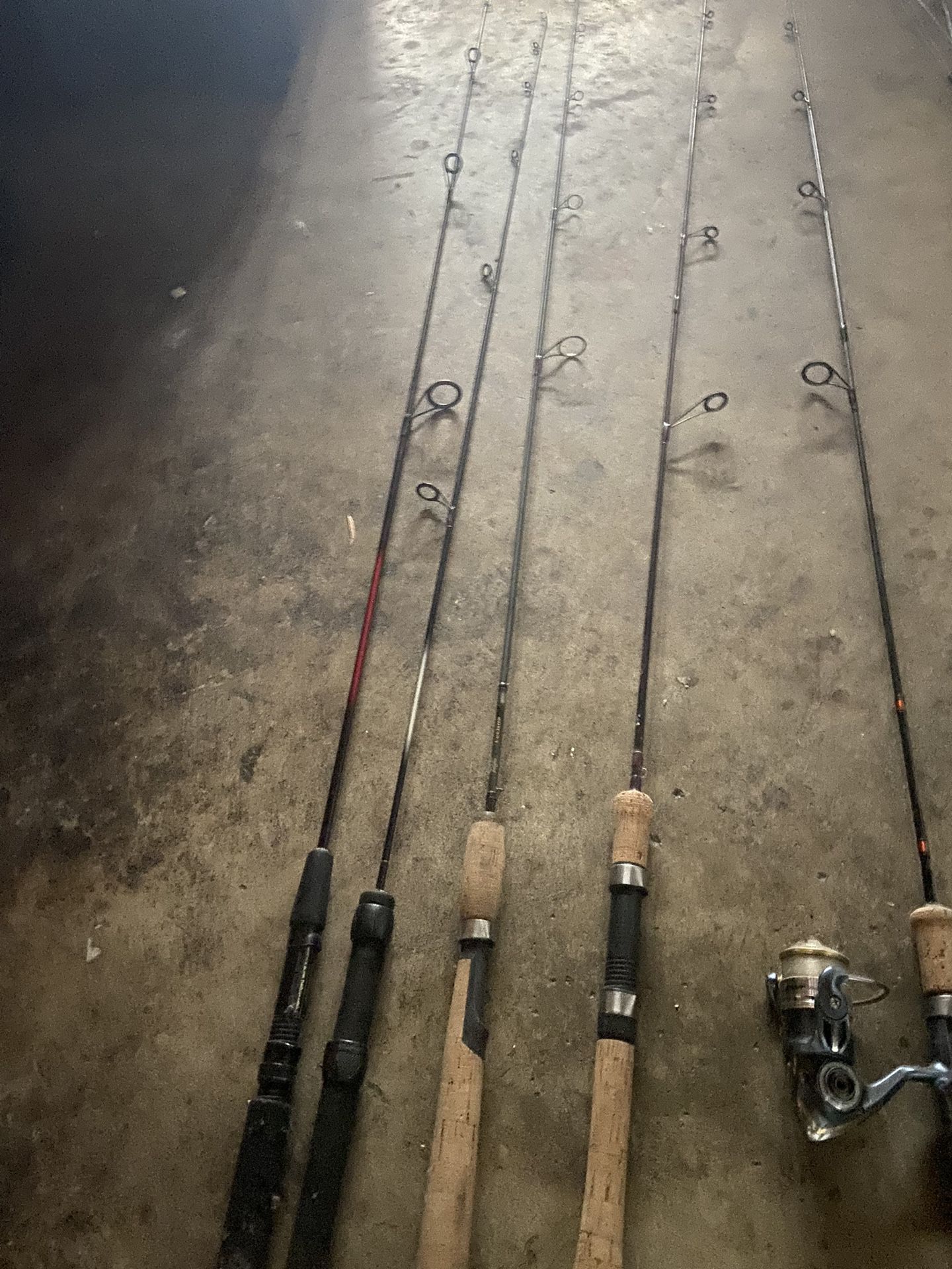 Bunch Of Good Fishing Setups And Rods N Reels