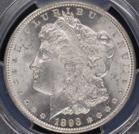 1893 $1 Morgan Dollar