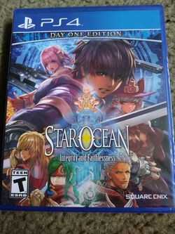 Ps4 game Star ocean