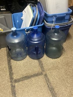 5 Gallon Water Jugs