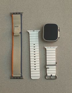 Apple Watch Ultra 2 with Two S/M Bands
