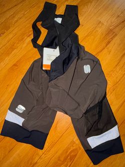Sportful xl cycling bib brown