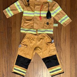 Toddler / child fireman costume 