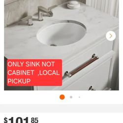 ✨️ KOHLER Caxton 17 in. Oval Vitreous China Undermount Bathroom Sink in White W2967