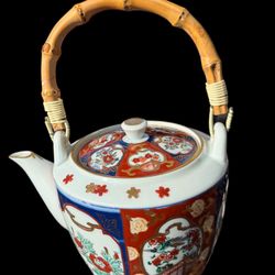 Gold Imari Hand Painted Teapot