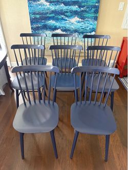 Serena & Lily Tucker Dining Chairs Set of 8