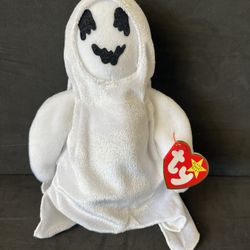 Ty Beanie Baby Sheets Ghost Plush