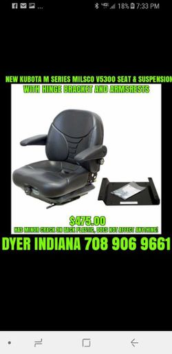 New Kubota seat