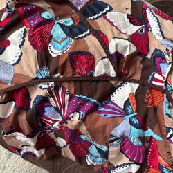 Small Butterfly Scrub Top