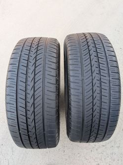 215/55/17 PAIR OF TIRES USED