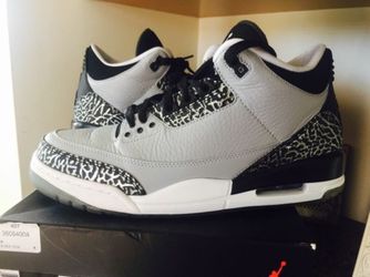 Jordan 3’s wolf grey