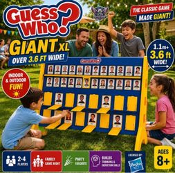 Brand new! Giant Guess Who? Game