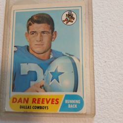 Dallas cowboys Football Card