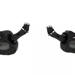 AFE Momentum GT Cold Air Intake with Pro DRY S Filters; Black