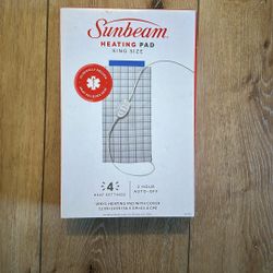 Heating Pad NEW Sunbeam King Size  