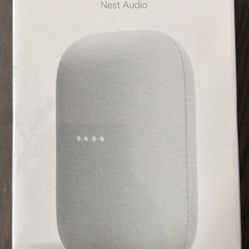 Google nest Audio Speaker - New In Box - Unopened