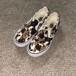 Men’s Cow print Vans 