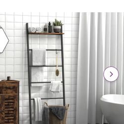 Wall Leaning Blanket Rack Brand New