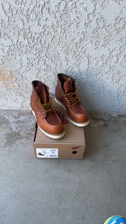Red Wing Men’s Boots Size 8 Soft Toe