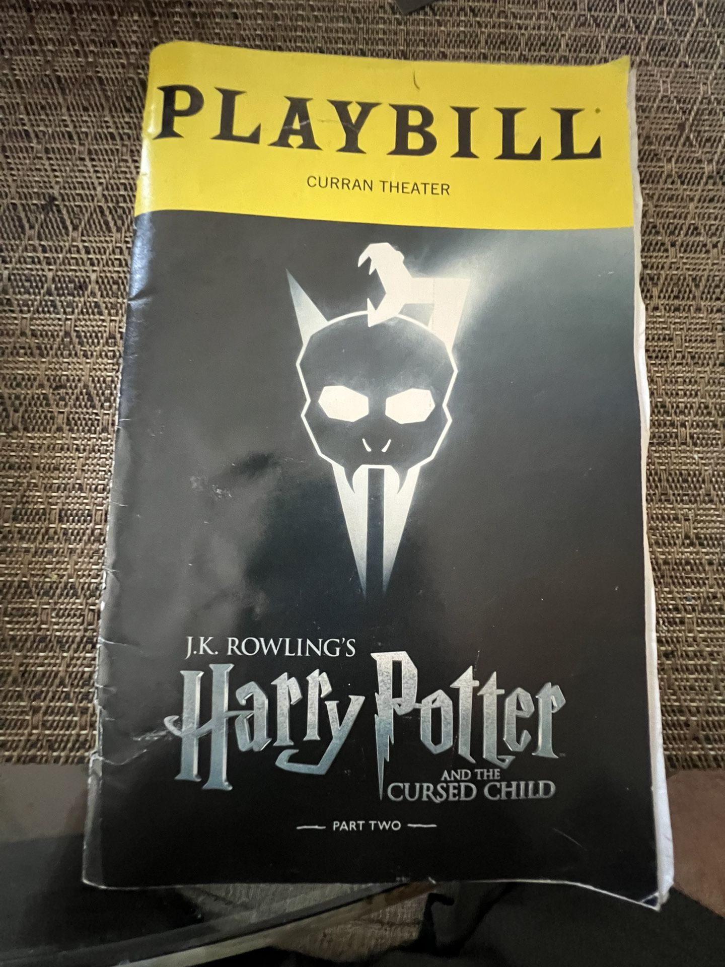 Harry Potter Playbill
