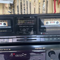 Sony TC-250 Double Cassette Player Recorder