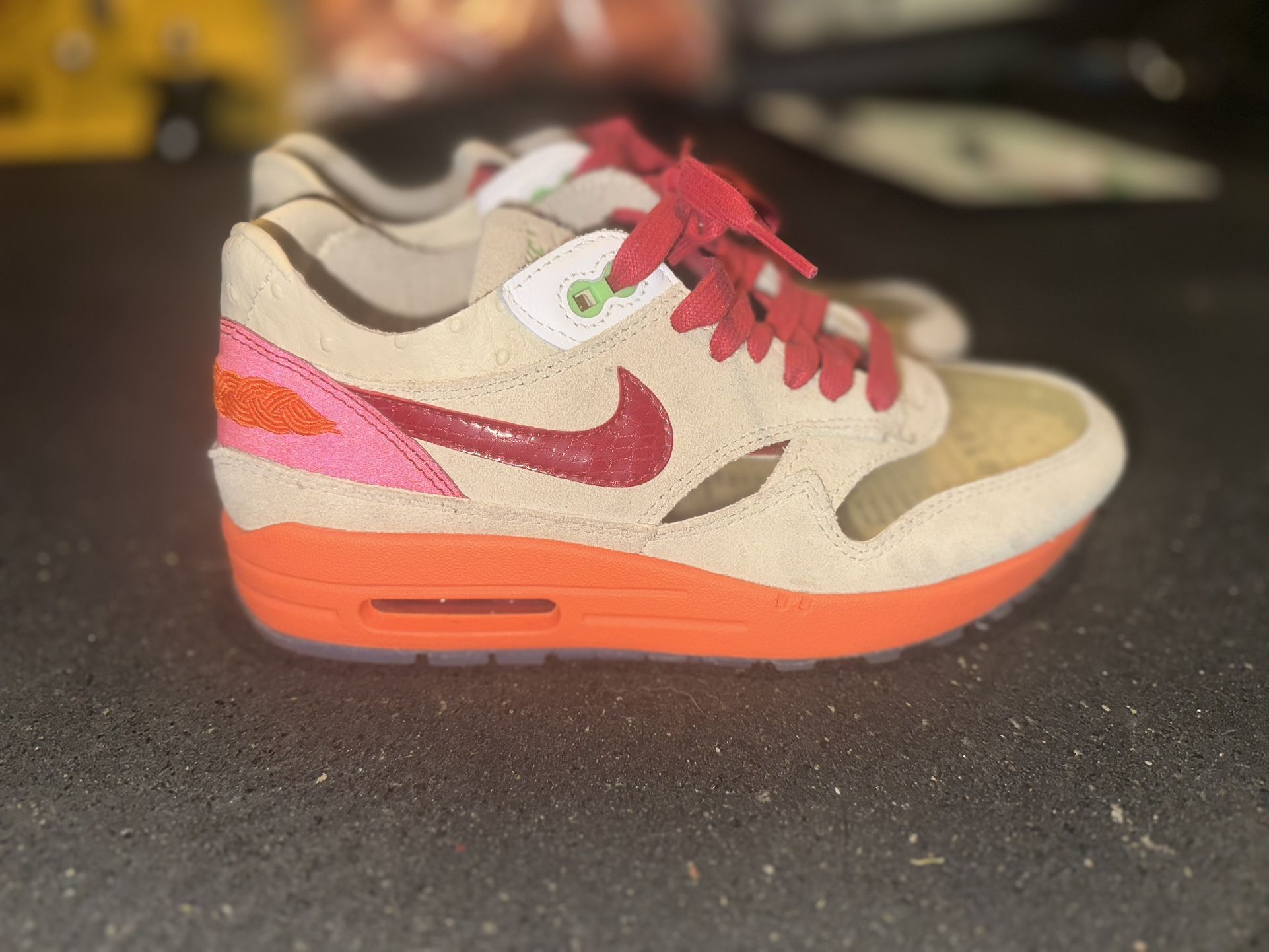 CLOT x Nike Air Max 1 “Kiss of Death” 2021 – Size 5.5M / 5.5Y – Rare Release