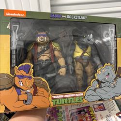 Neca Tmnt Bebop Rocksteady 2 Pack 