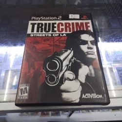True Crime Streets Of LA (PS2)
