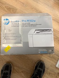 Laser jet Pro M102w never used