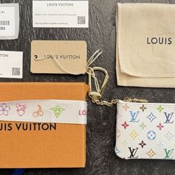 LV x TM Louis Vuitton X Murakami Key Pouch